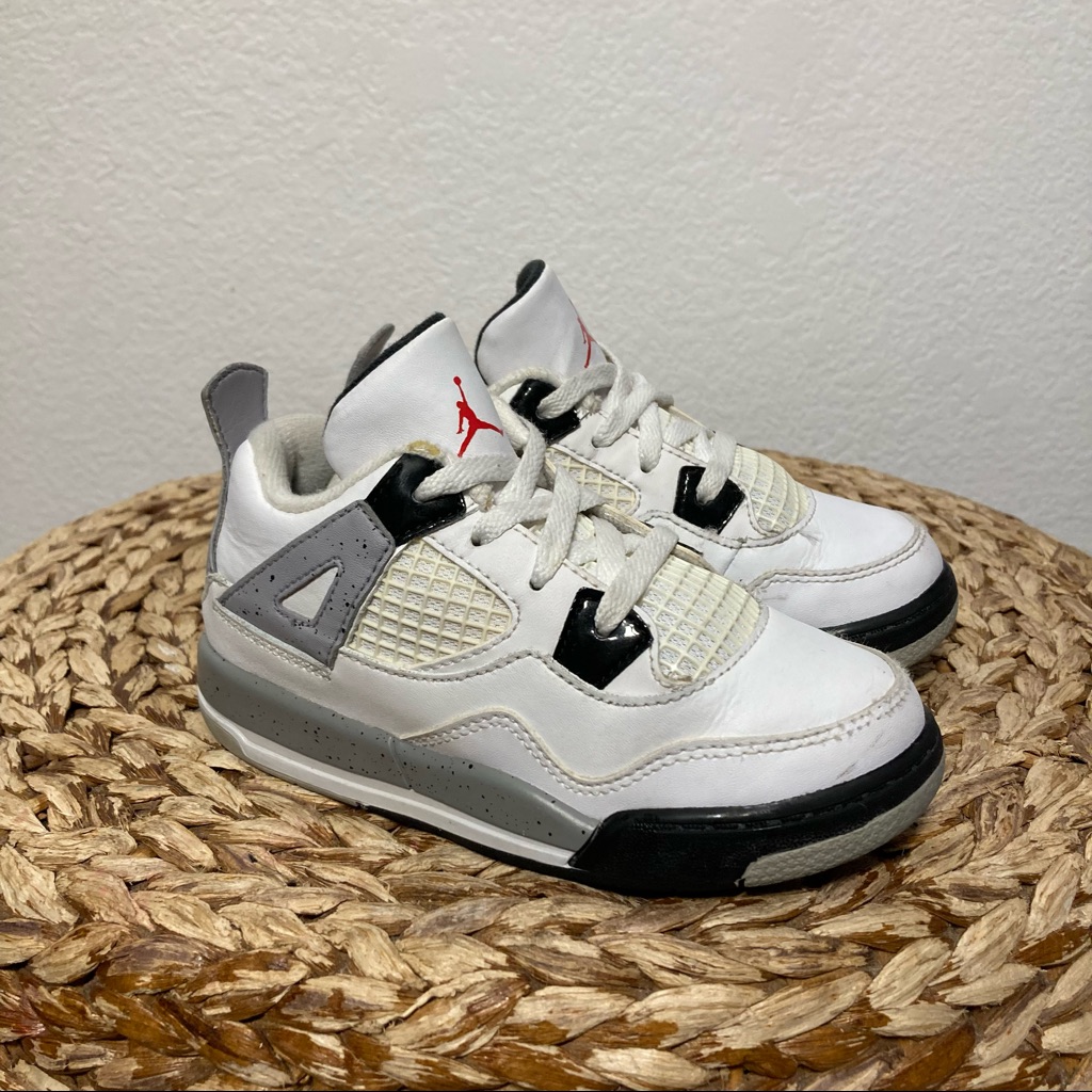 Jordan 4 White Cement 9c